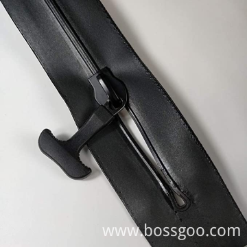 Black Airtight Waterproof Zipper